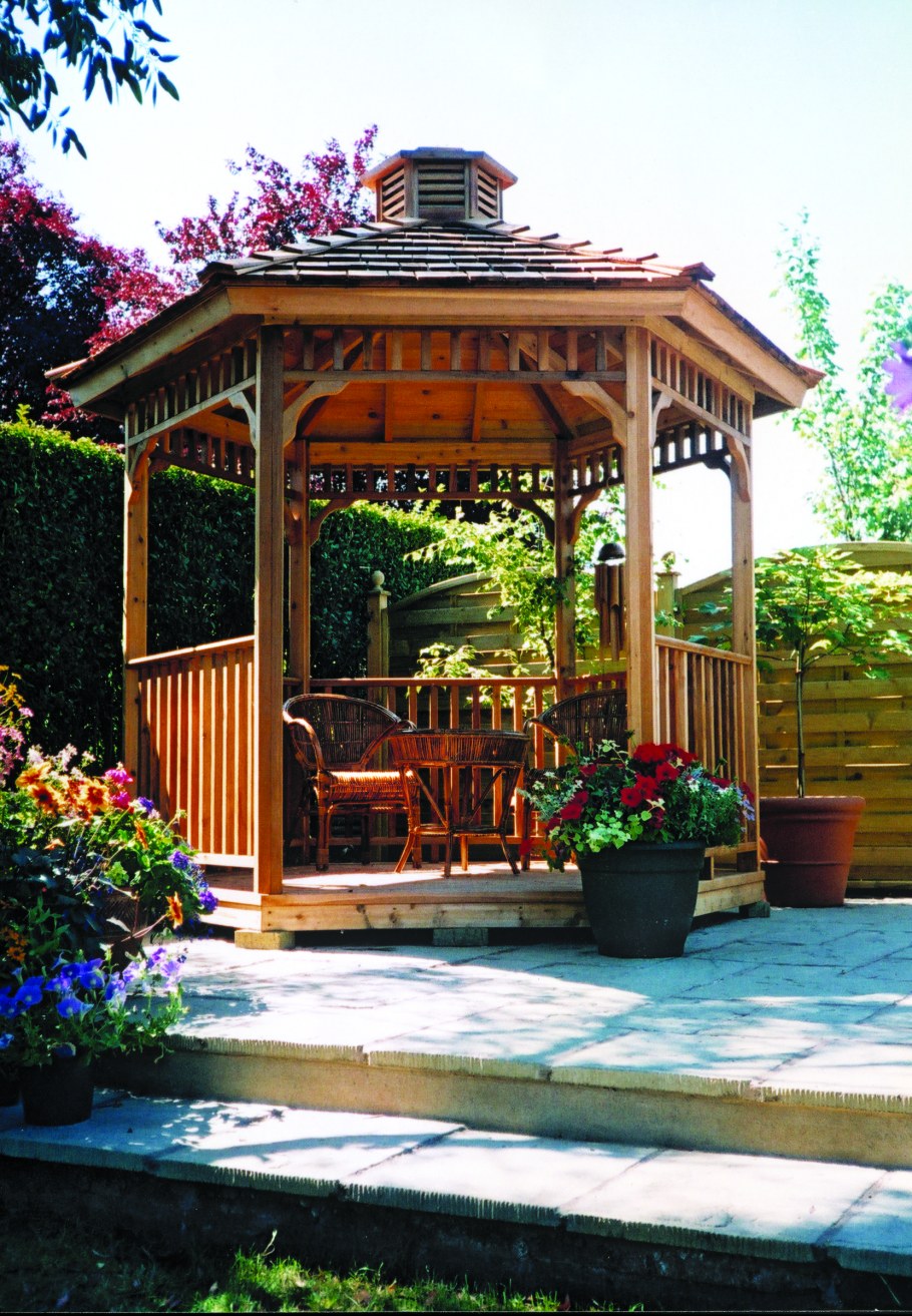 Красивые беседки