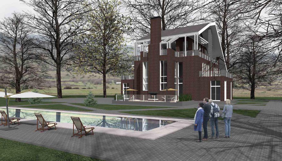 Планировки современных коттеджей