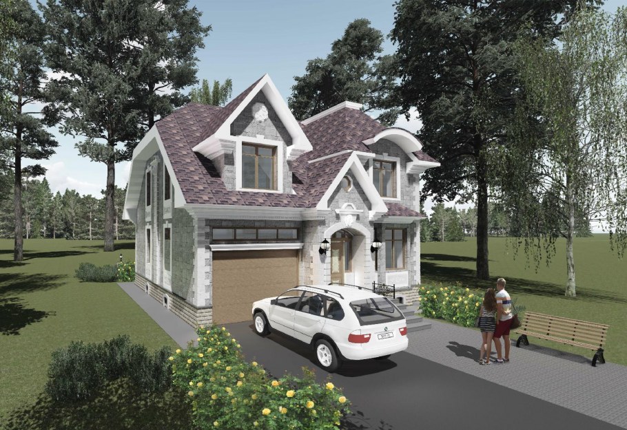 Индивидуальный жилой дом проект