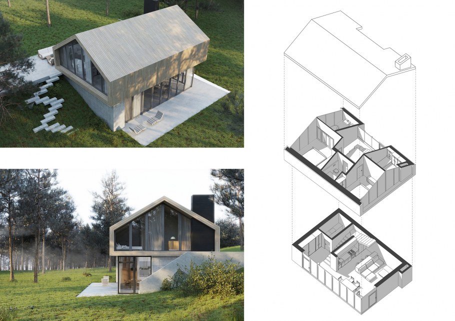 Индивидуальный жилой дом планировочные решения