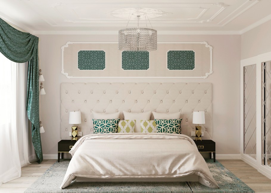 Обои в спальню для молодой пары