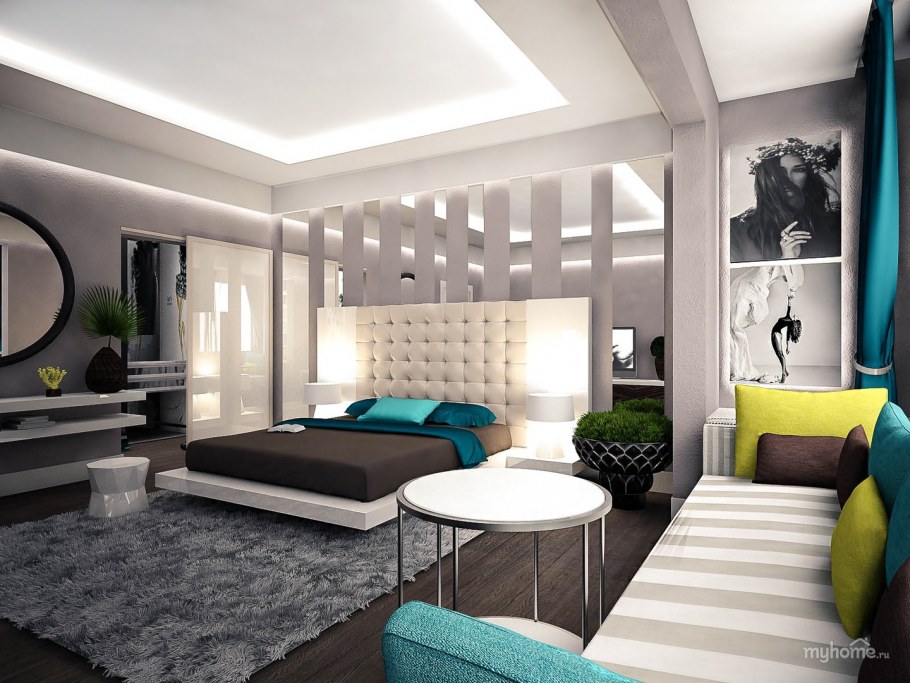 Современные комнаты для пары
