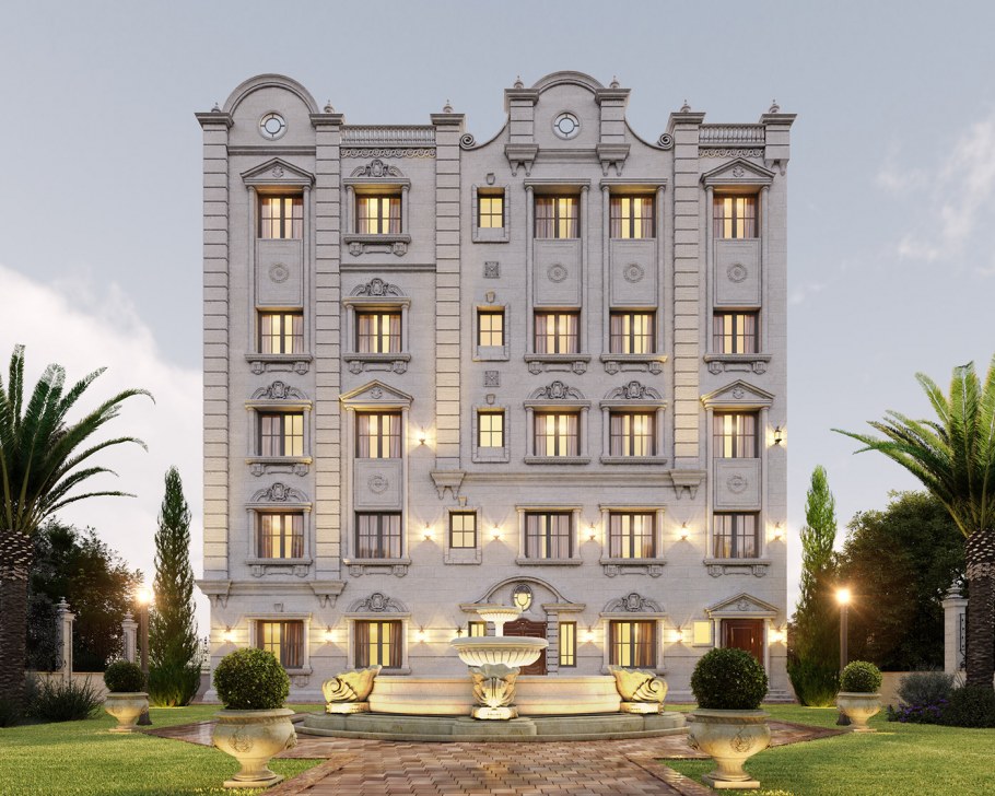 Элитный многоэтажный дом