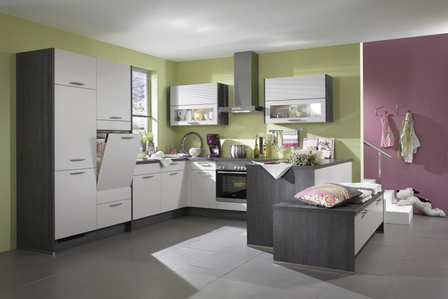 Угловой кухонный гарнитур Nobilia