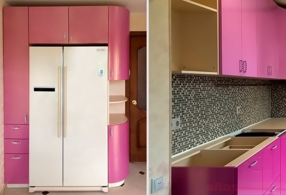 Фасады эмаль для кухни