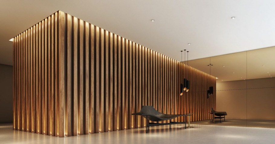 Современная отделка потолка