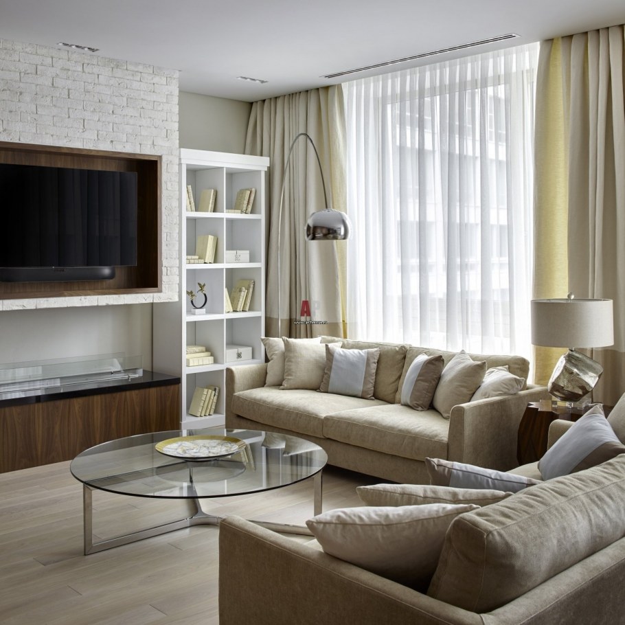 Гостиная с зоной отдыха