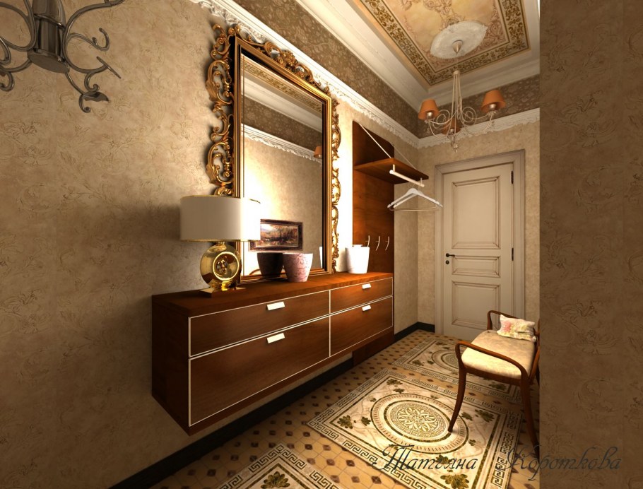 Винтажный коридор