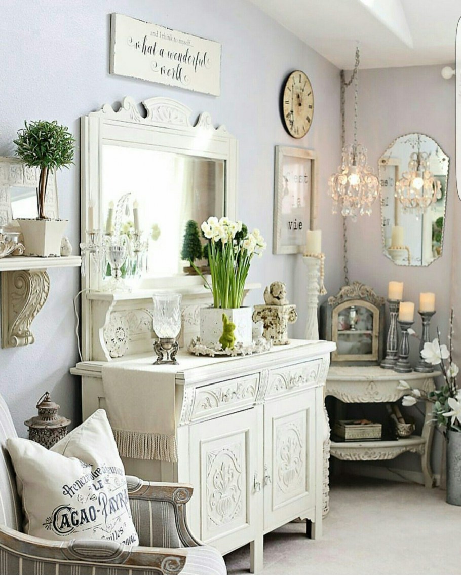 Прихожая Прованс шебби Шик