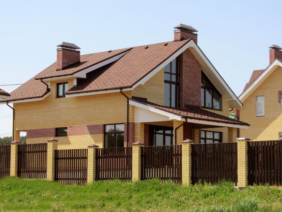 Забор для коттеджа