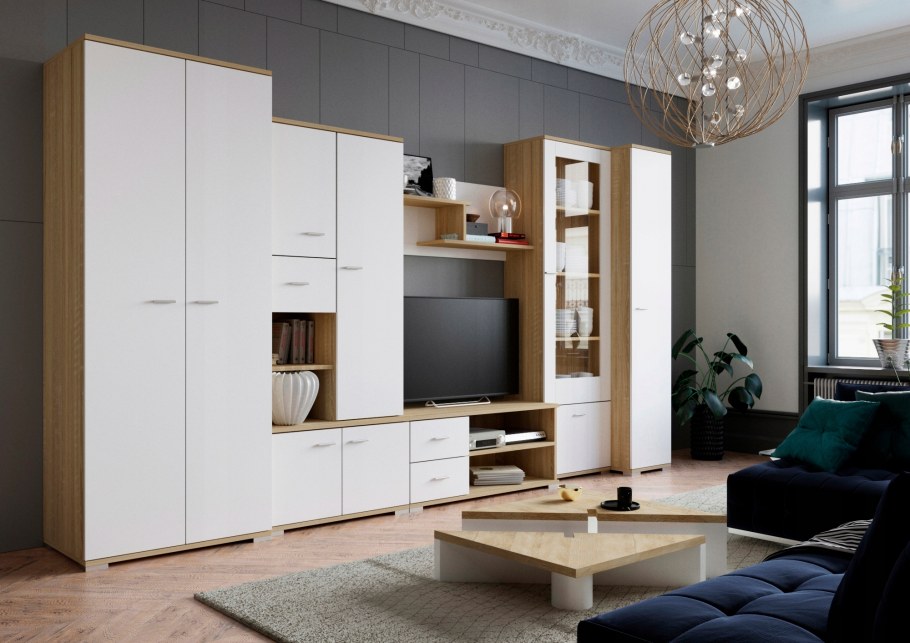 Стенка Асти 2 дуб сонома