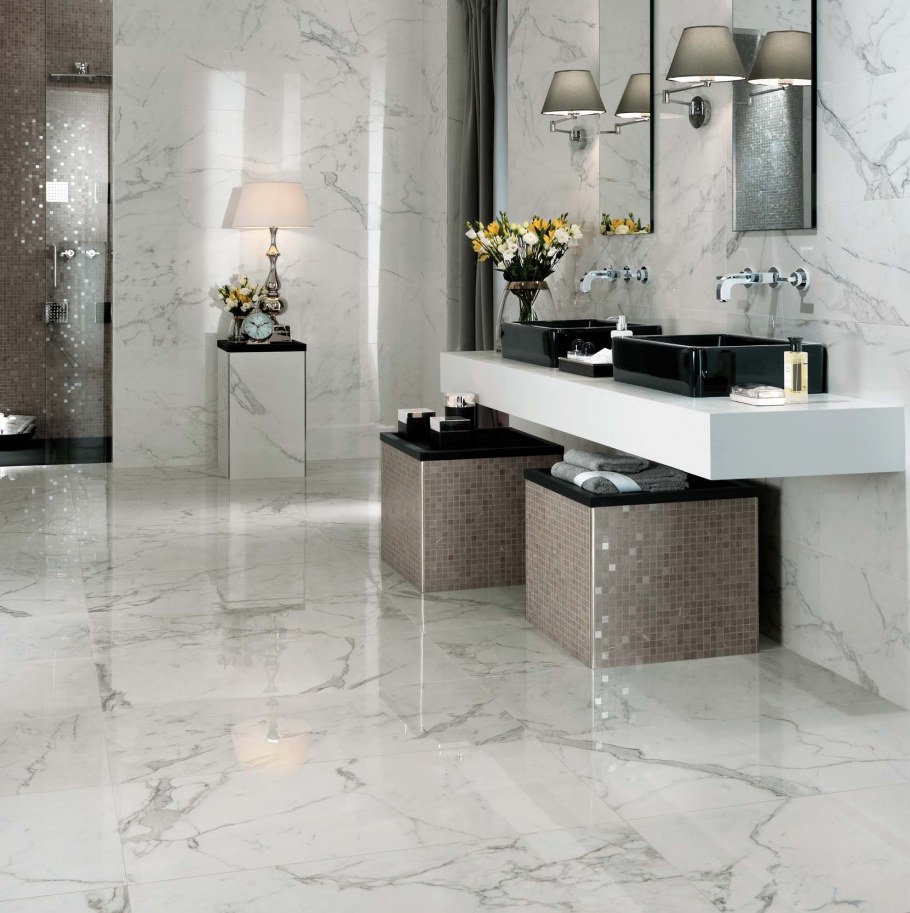 Ванная под мрамор