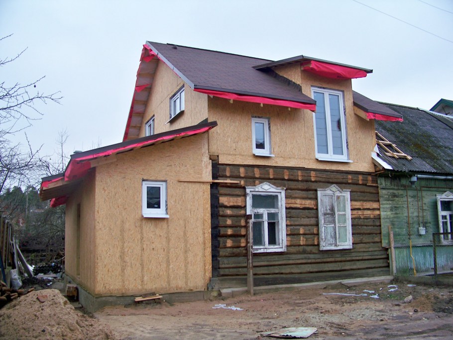 Реконструкция старого домика