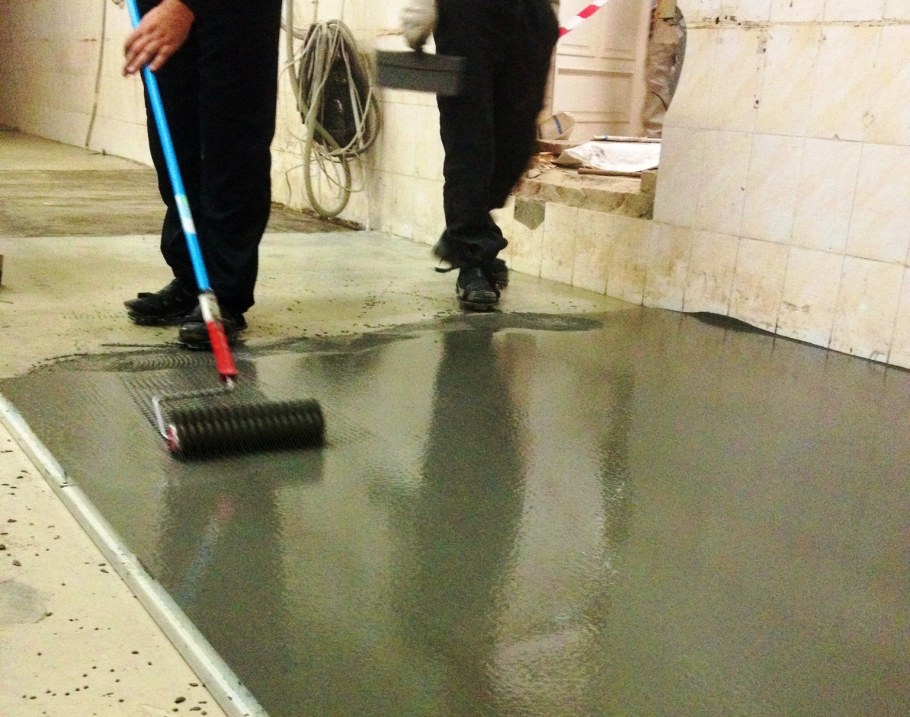 Наливной пол Вебер Ветонит 4100