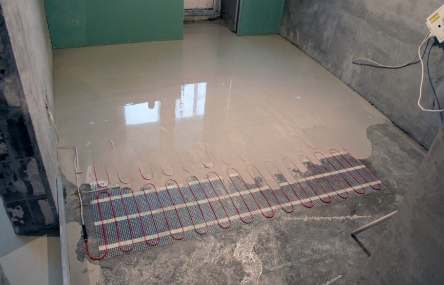 Монтаж наливного пола