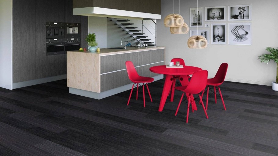 Таркетт ламинат черный крап