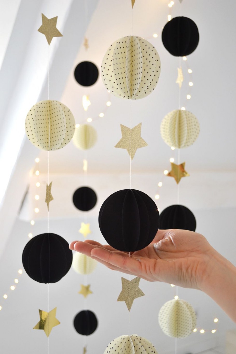 Бумажный декор к новому году