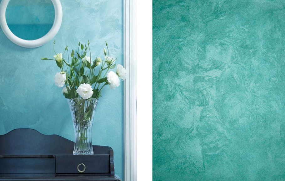 Краска для стен с эффектом шелка