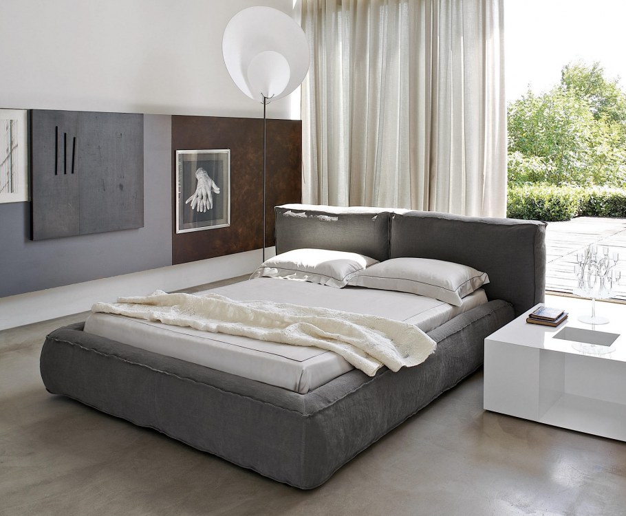 Двуспальная кровать Bonaldo fluff open