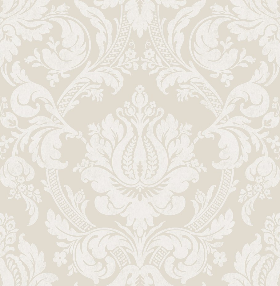 Светлые обои с крупным рисунком