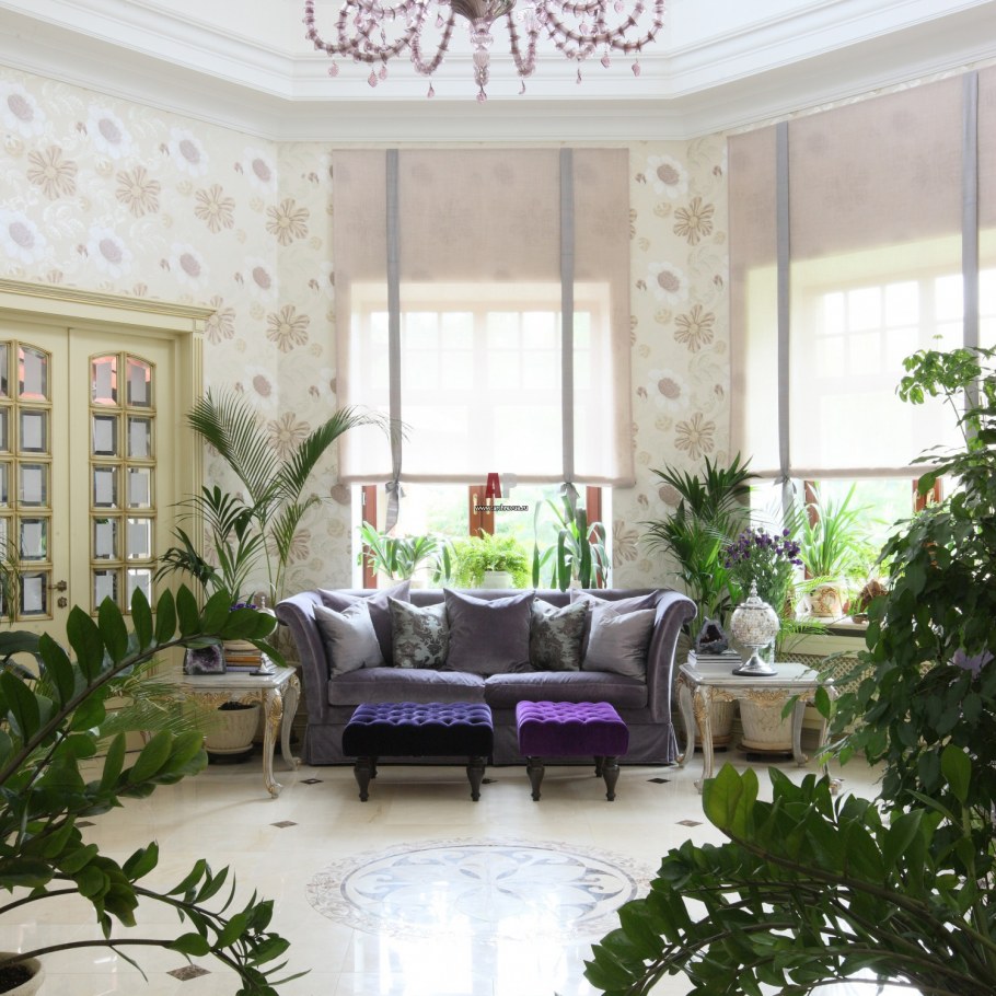 Сад оранжерея на балконе