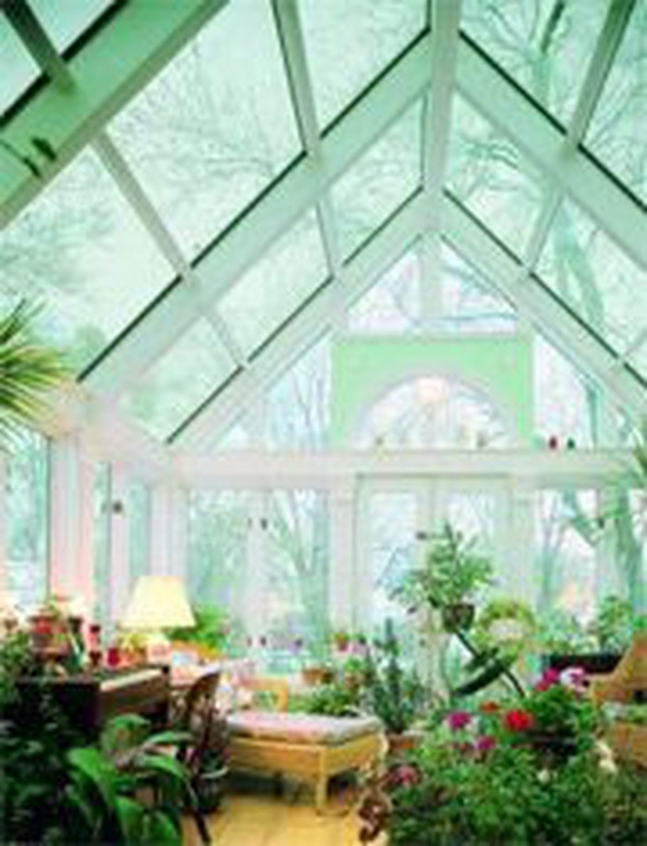 Интерьер зимнего сада в частном доме