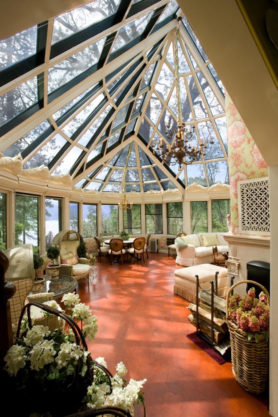 Зимний сад в спальне