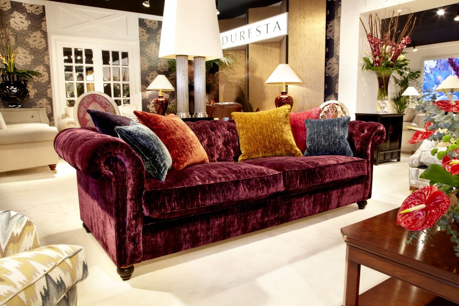 Диван и кресло Честерфилд