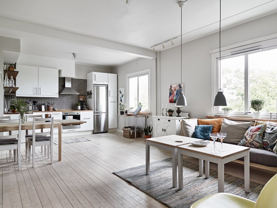 Кухня бохо Сканди икеа