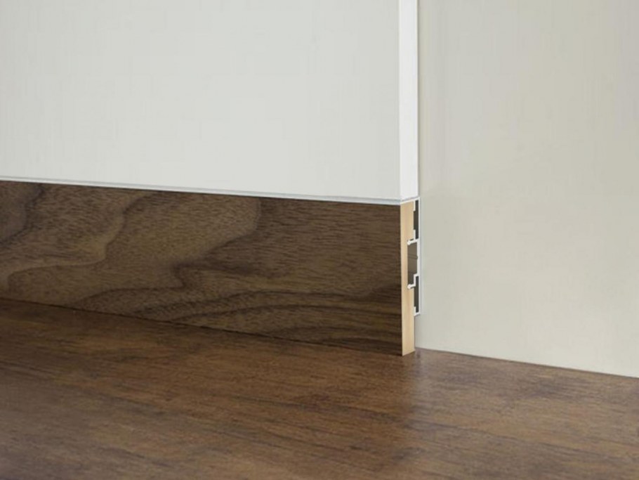 Плинтус алюминиевый Profilpas Metal line 89.