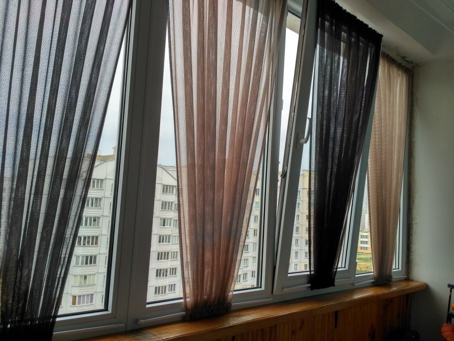 Шторы на балкон