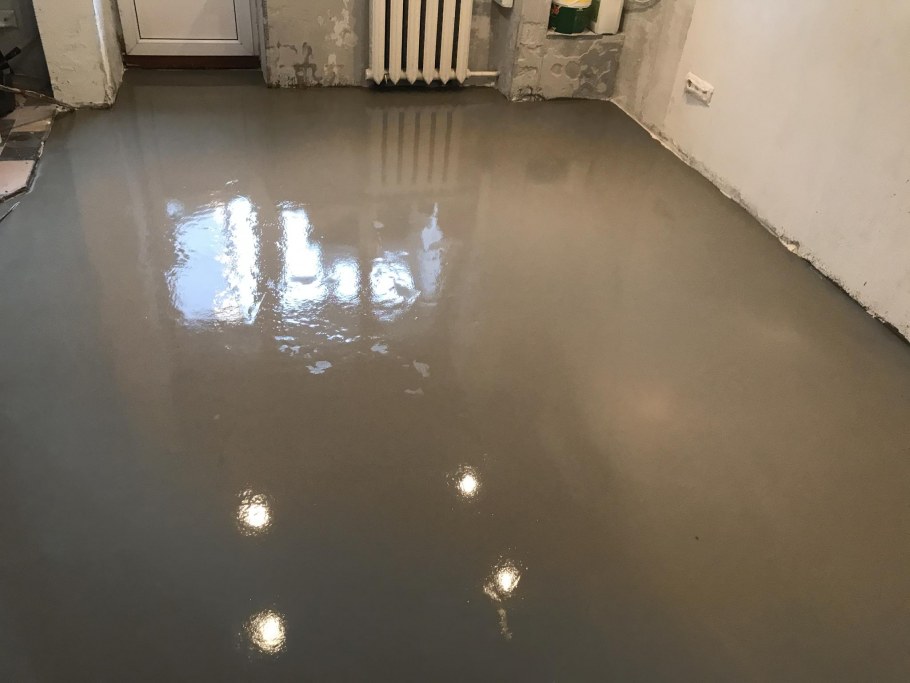 Современный ремонт пола наливной