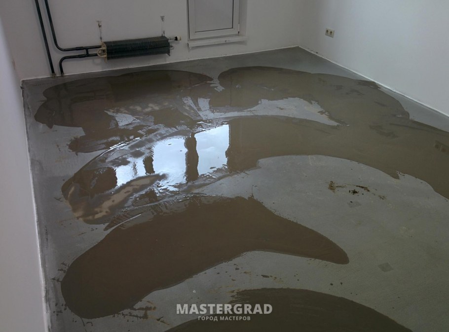 Результат наливного пола