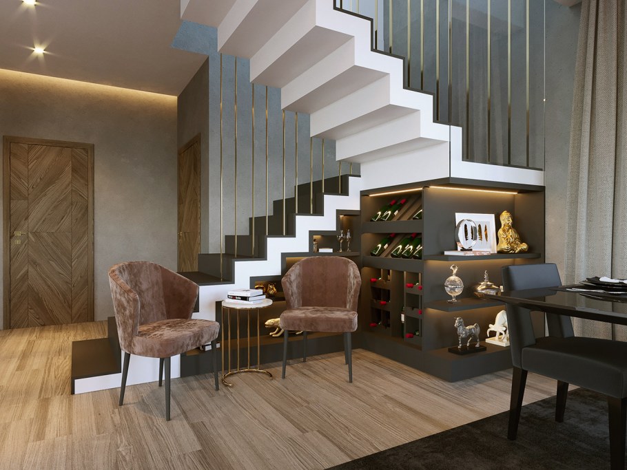 Референсы интерьера таунхаус