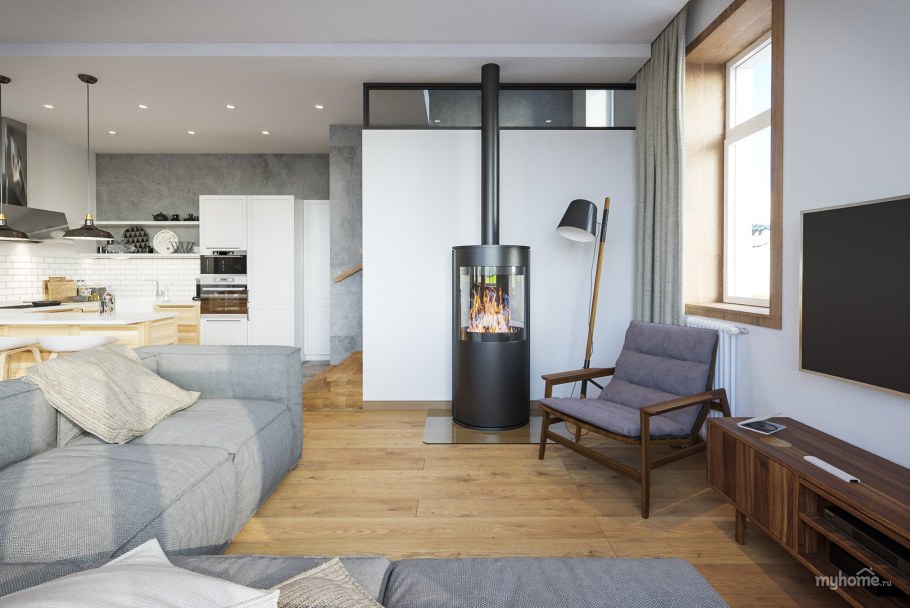 Американский таунхаус интерьер