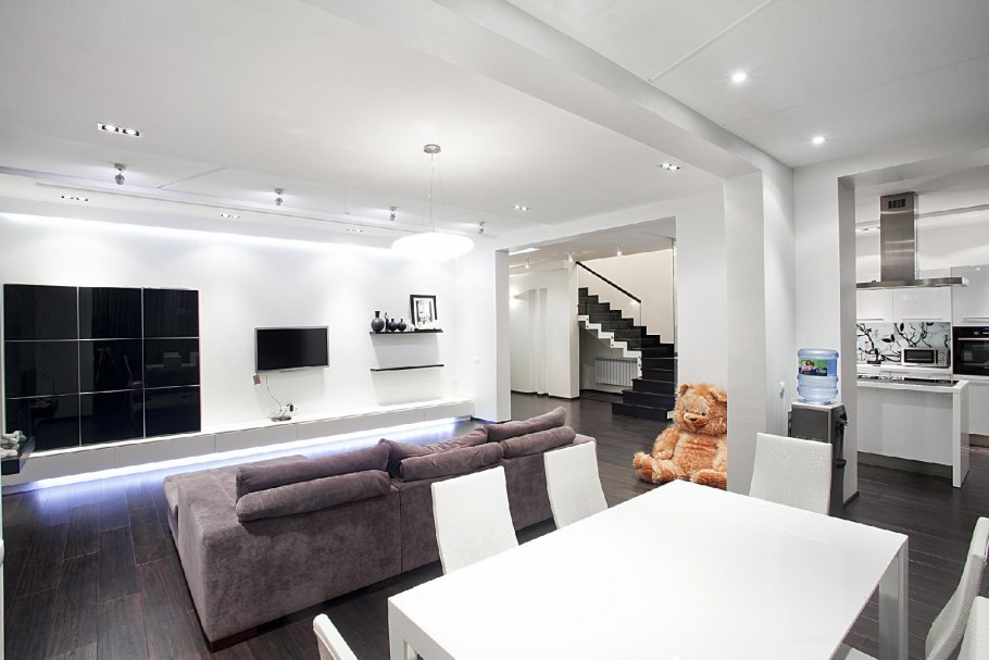 Маленький таунхаус интерьер