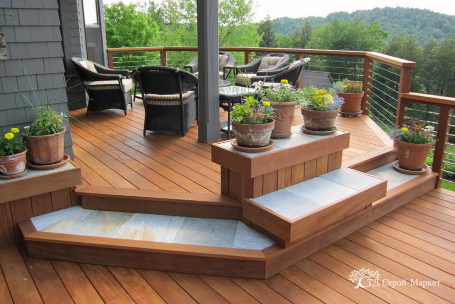 Многоуровневая терраса