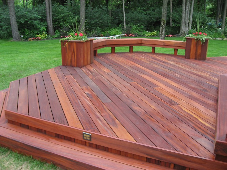 Декинг полукруглый