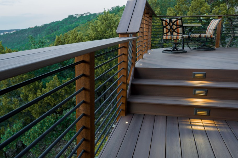 Лестница на террасу