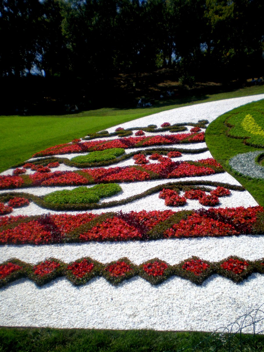 Парк Фредериксборг рабатка