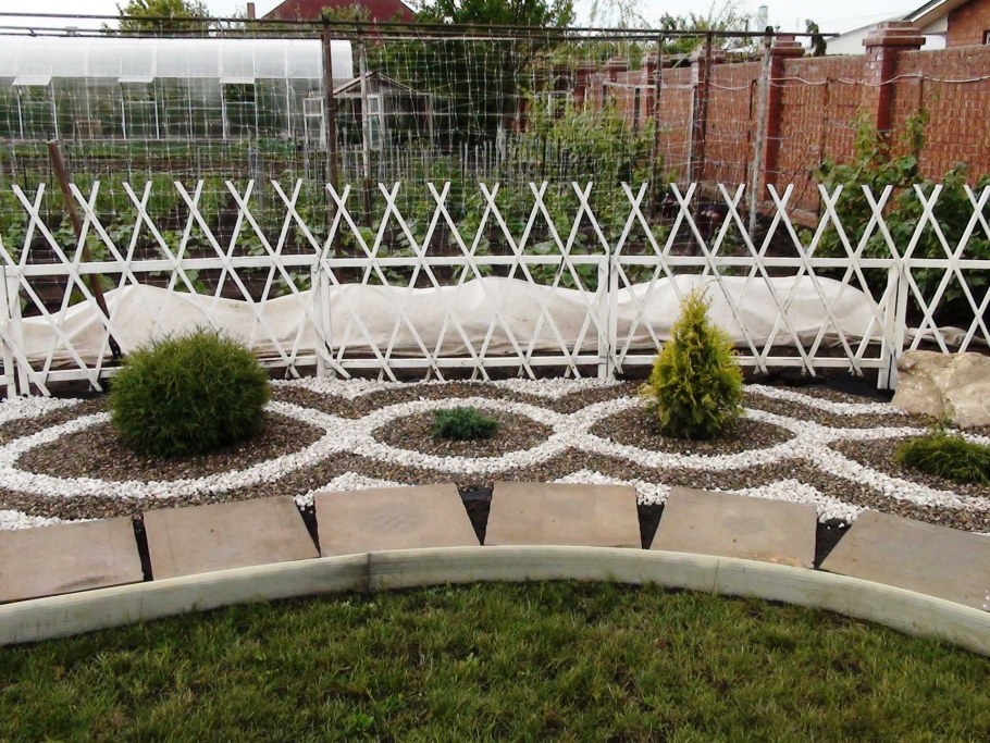 Формы клумб для цветов