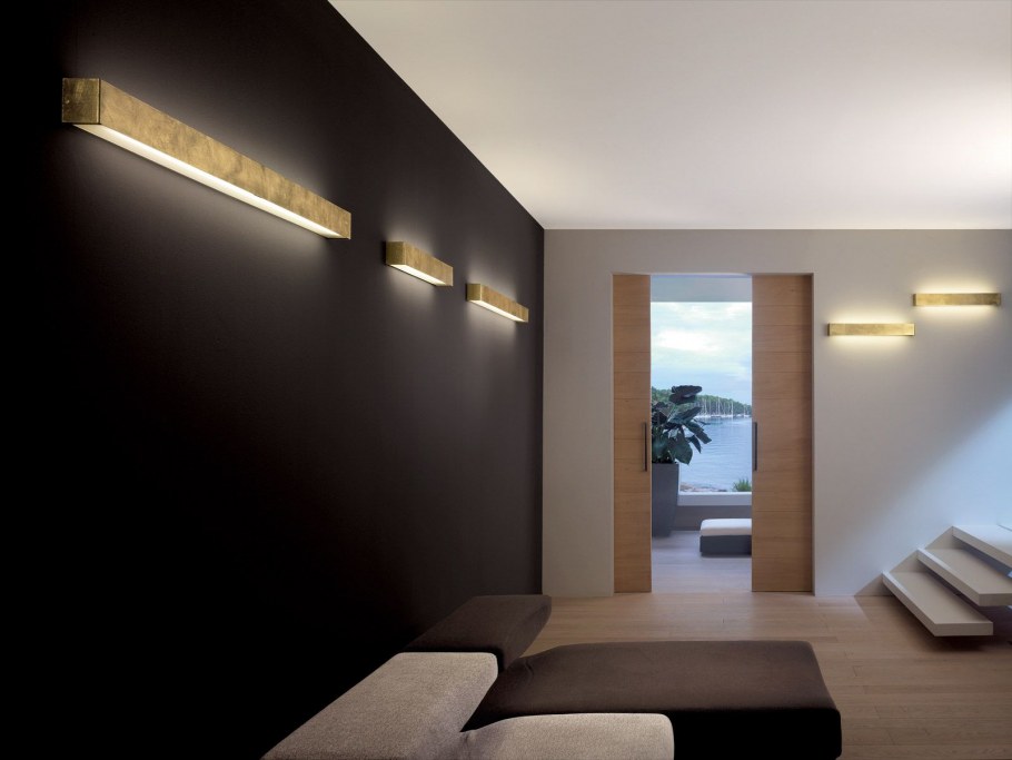 Дизайнерские настенные светильники в интерьере