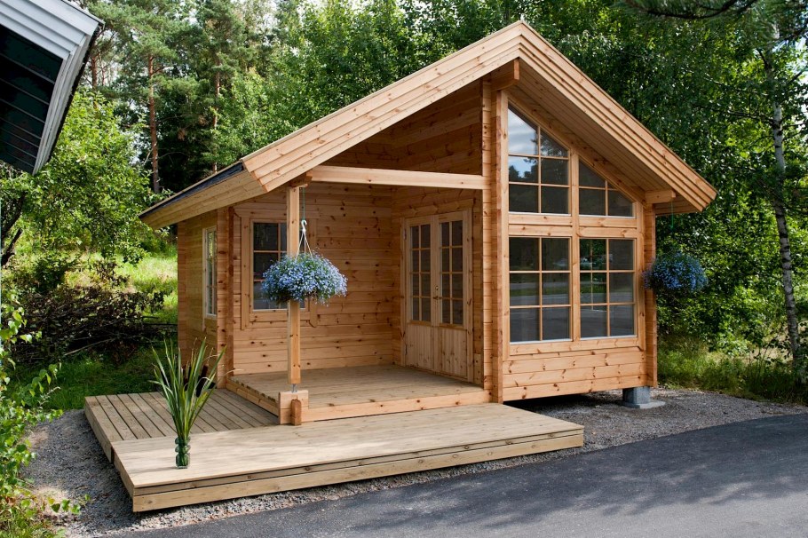 Баня из минибруса 6х3