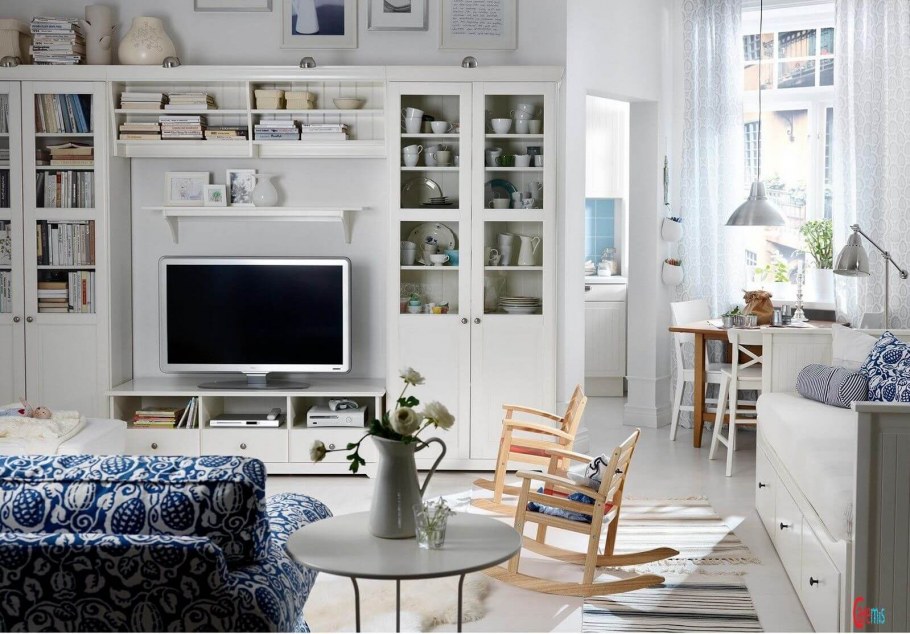 Икеа гостиные Скандинавский стиль