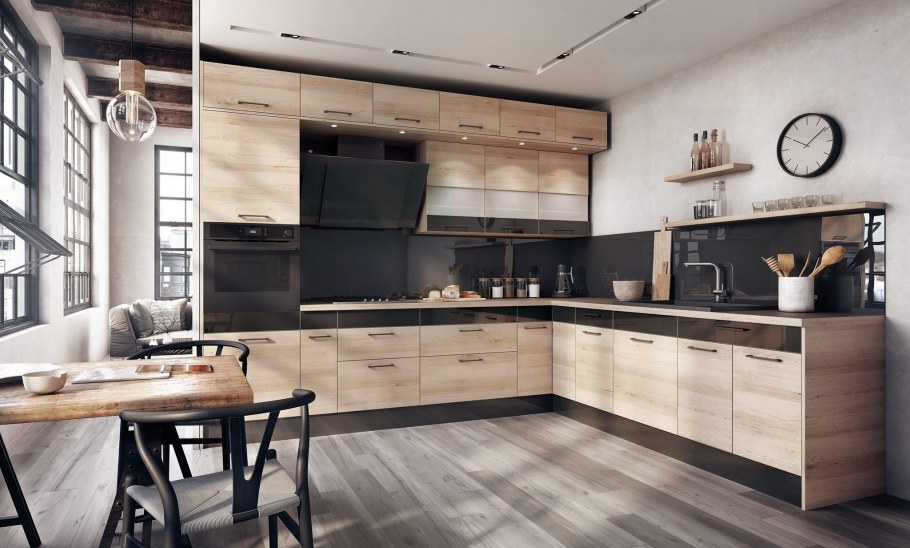 Кухня под дерево