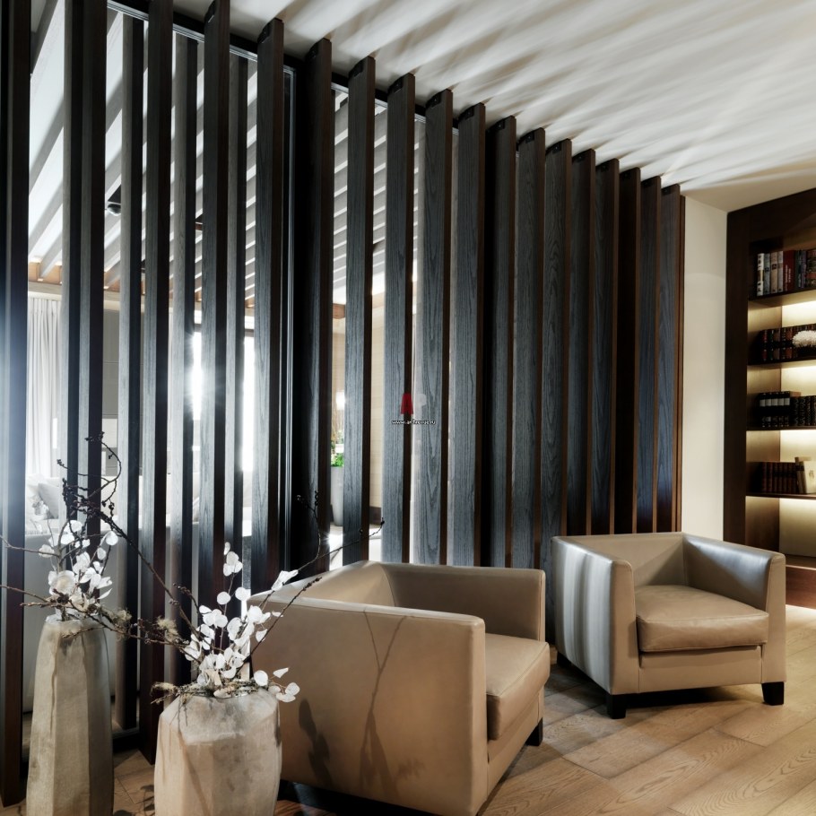 Деревянные балки в стиле лофт