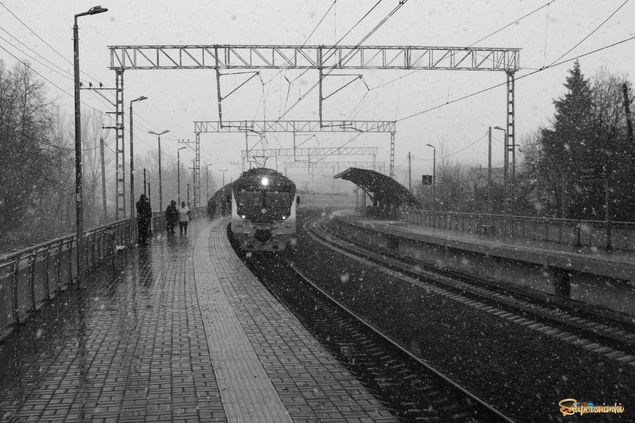 ЖД платформа Ромашково