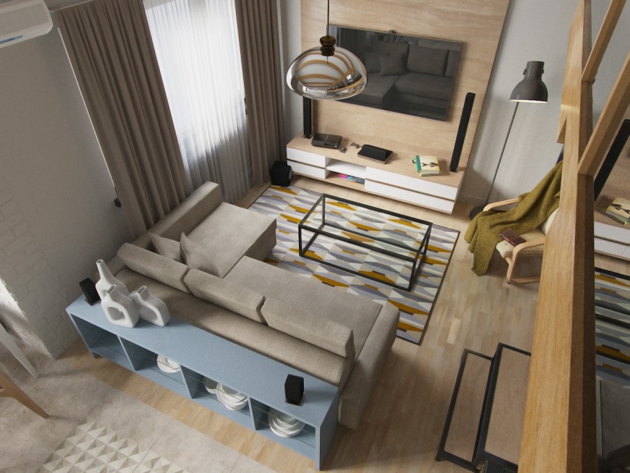 Дизайн квартиры в ЖК Ромашково