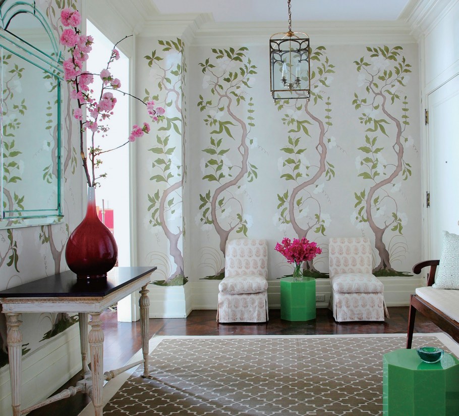 Оригинальная покраска стен