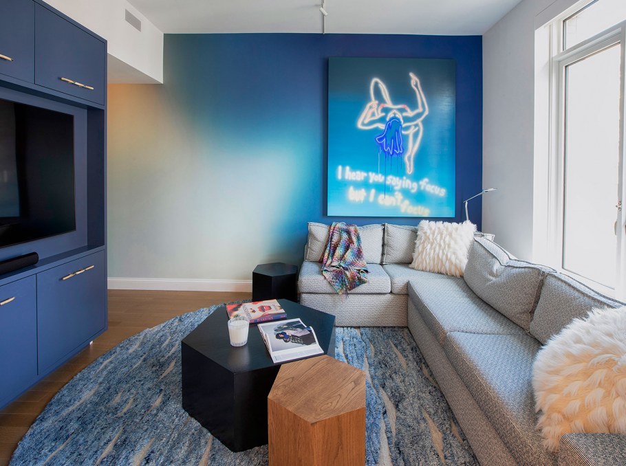 Penthouse Family Living Room